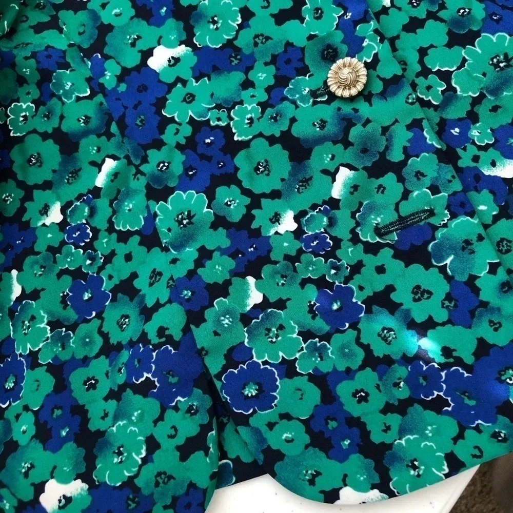 Vintage Leslie Fay Short Sleeve Two Piece Set